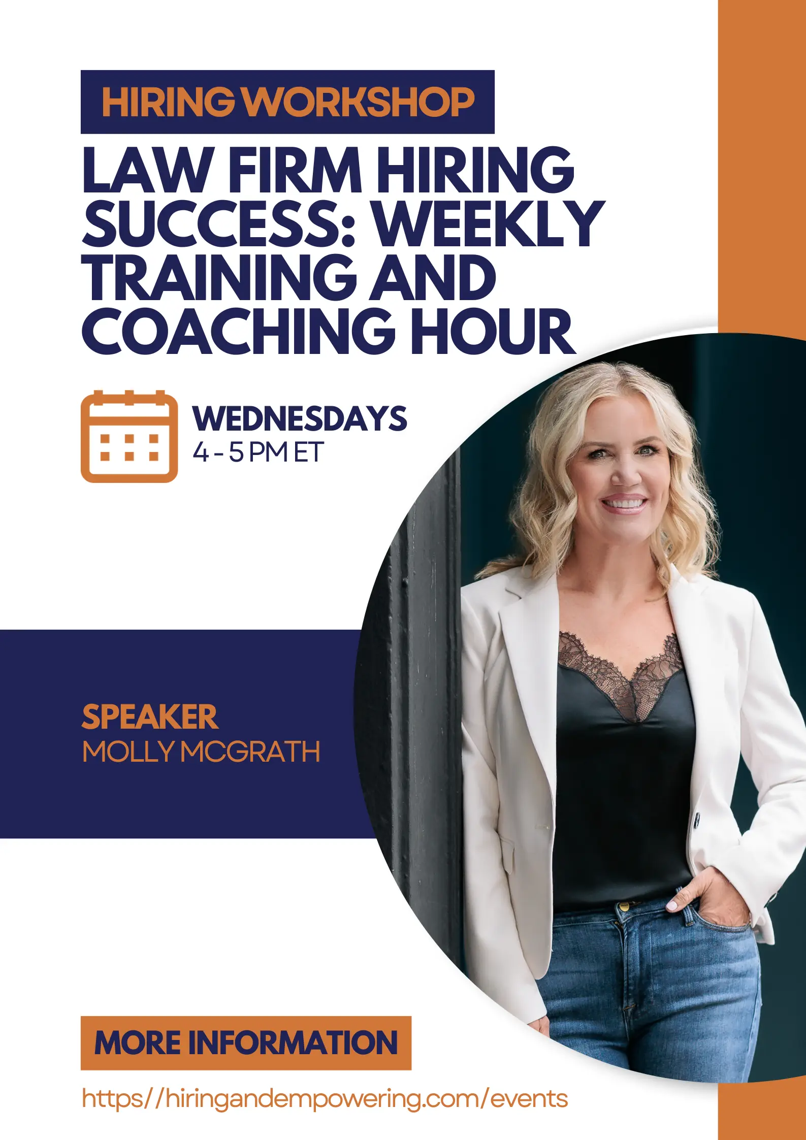Law Firm Hiring Success: Weekly Training and Coaching Hour 
