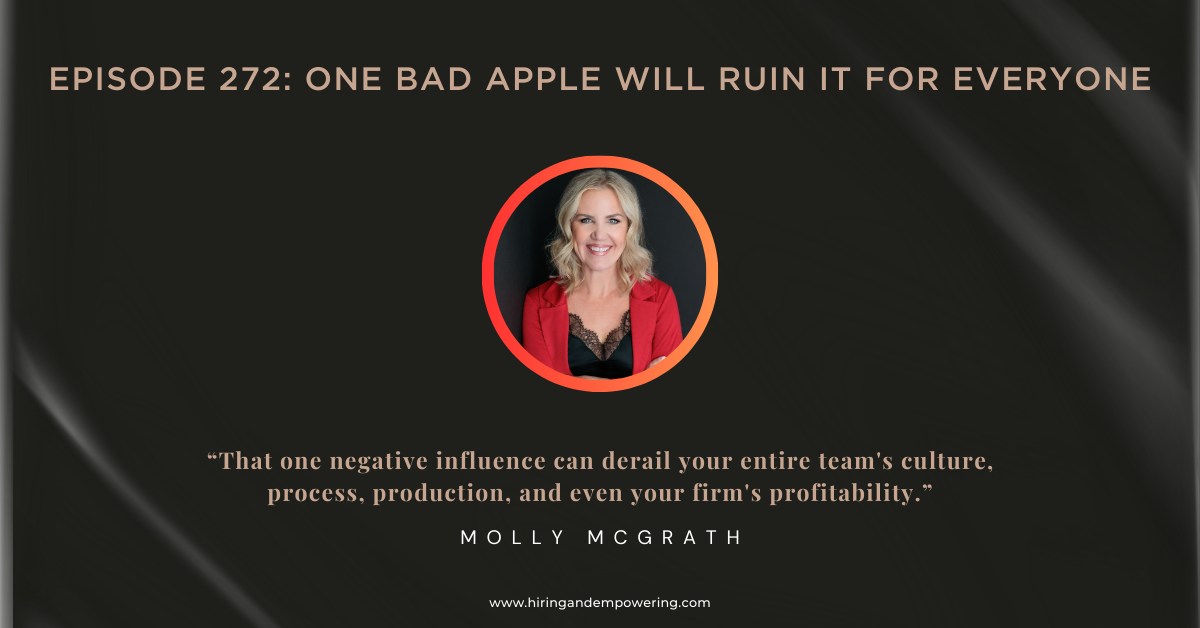 Episode 272: One Bad Apple Will Ruin It for Everyone