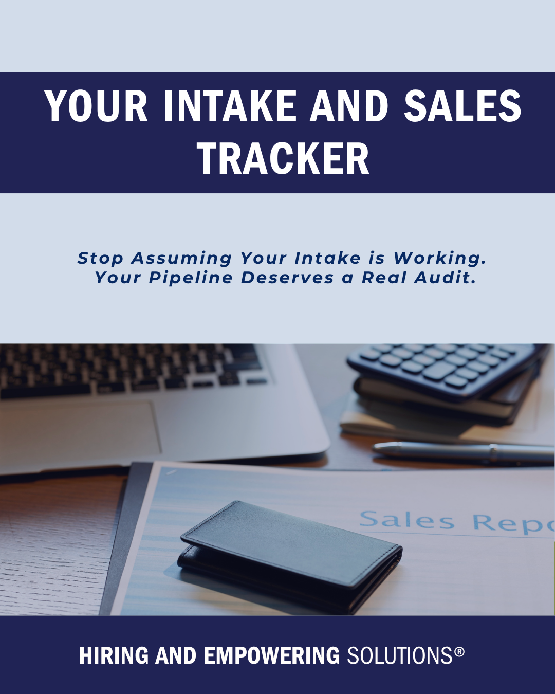 Your Sales and Intake Tracker