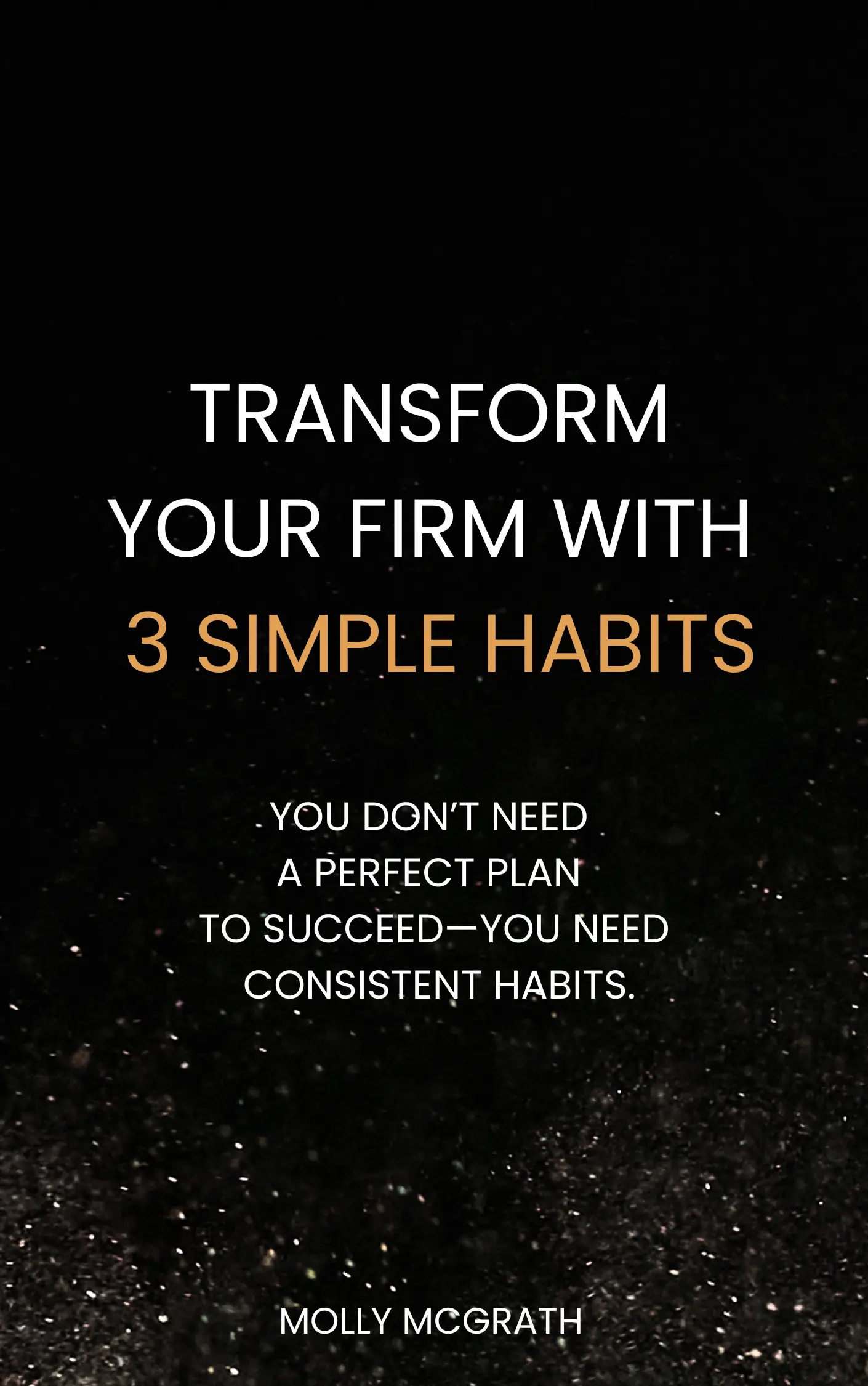 WORKBOOK COVER - SUCCESS HABITS