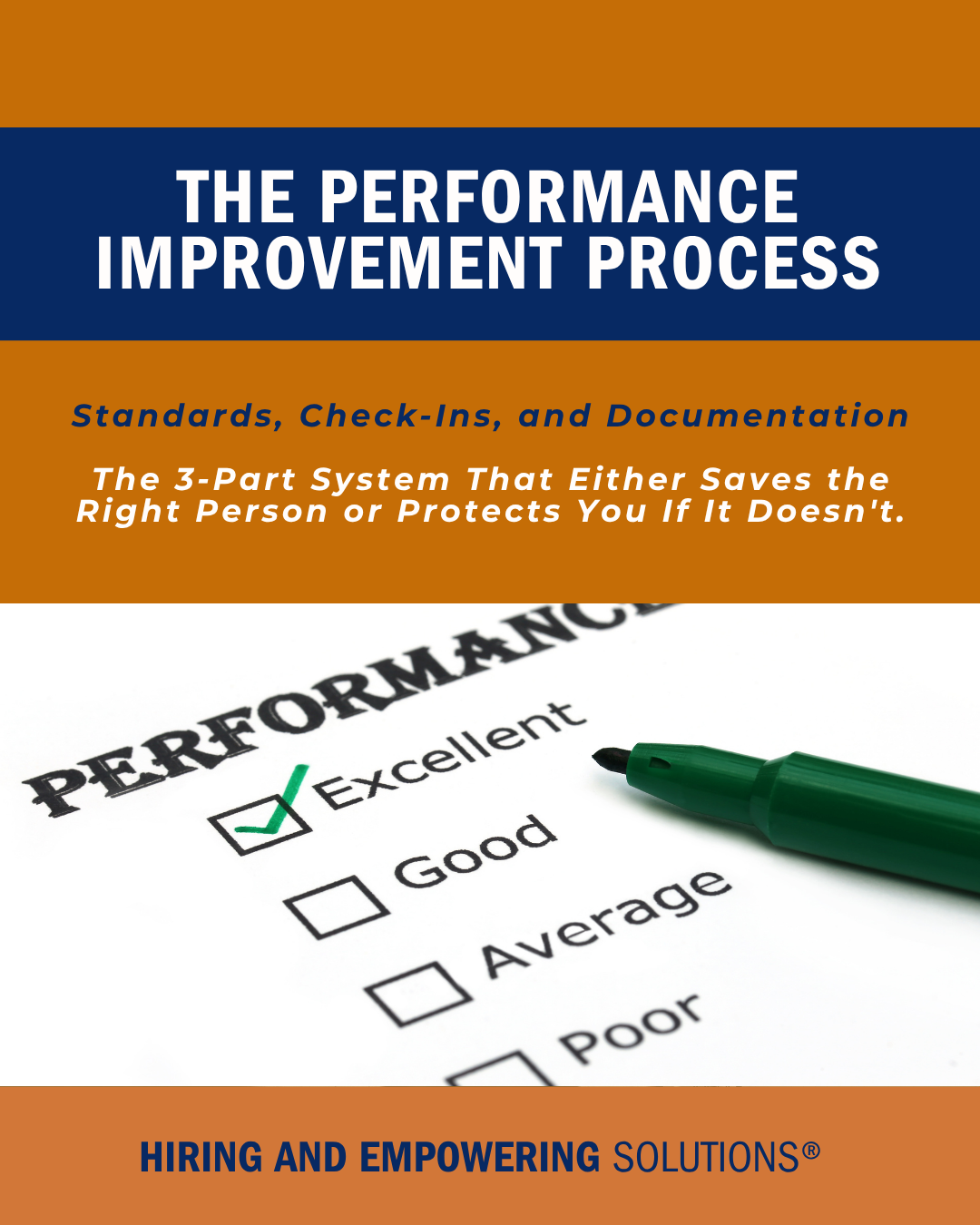 The Performance Improvement Process