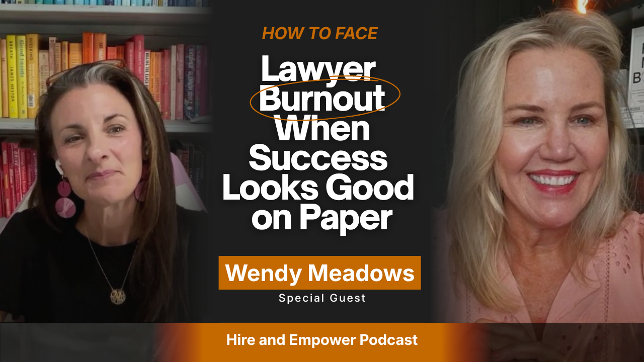 Episode 379: How to Face Lawyer Burnout When Success Looks Good on Paper